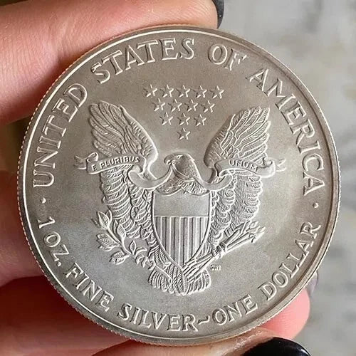 1 OZ 2005 UNITED STATES SILVER PURE 999 UNC