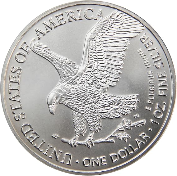 2024 The United States Statue of Liberty Coin Eagle Coin Silver Plated Coin 1oz Uncirculated Commemorative Coin
