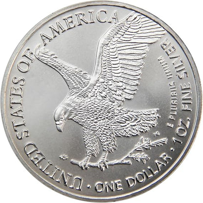 2024 The United States Statue of Liberty Coin Eagle Coin Silver Plated Coin 1oz Uncirculated Commemorative Coin