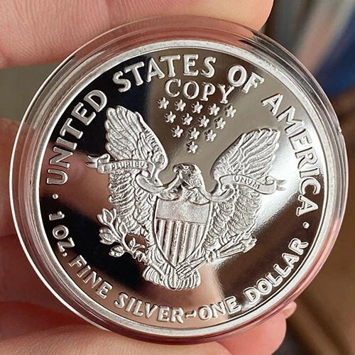 UNITED STATES 1 OUNCE OZ 2024 FAKE STUDIO PROOF OF EXCELLENT MANUFACTURE